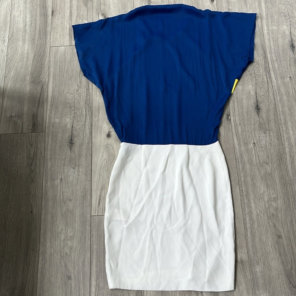 Iceberg | Silk Blend Color Block Dress Made in Italy - Picture 6 of 7